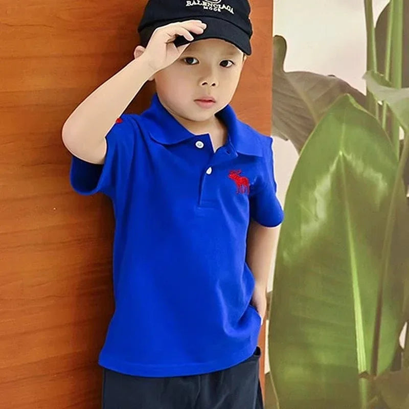 Boys Polo Short Sleeved T-shirt