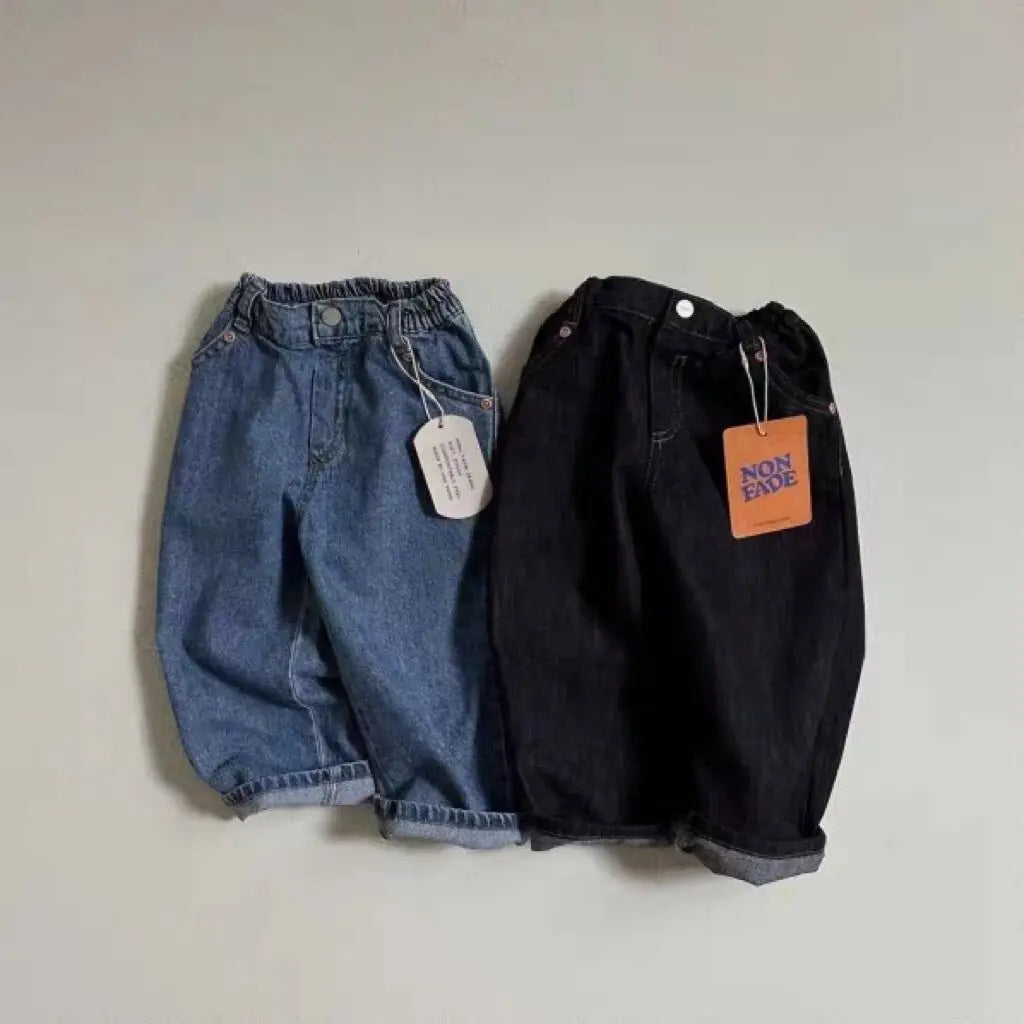 Loose Denim Trousers