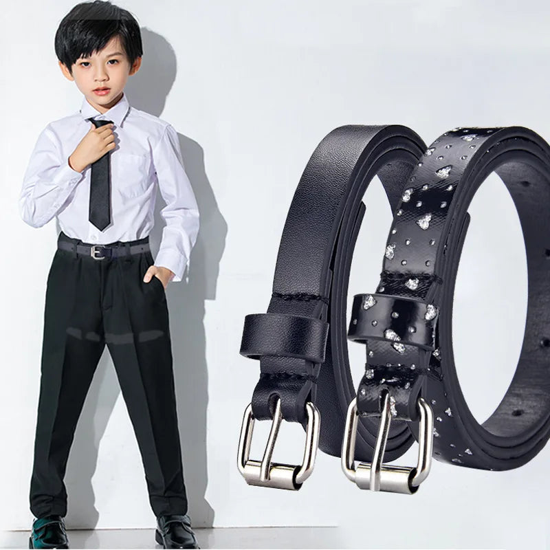 Children Leather Adjustable Belts