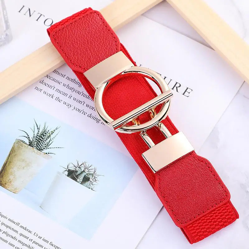 Women Skinny Elastic Belt