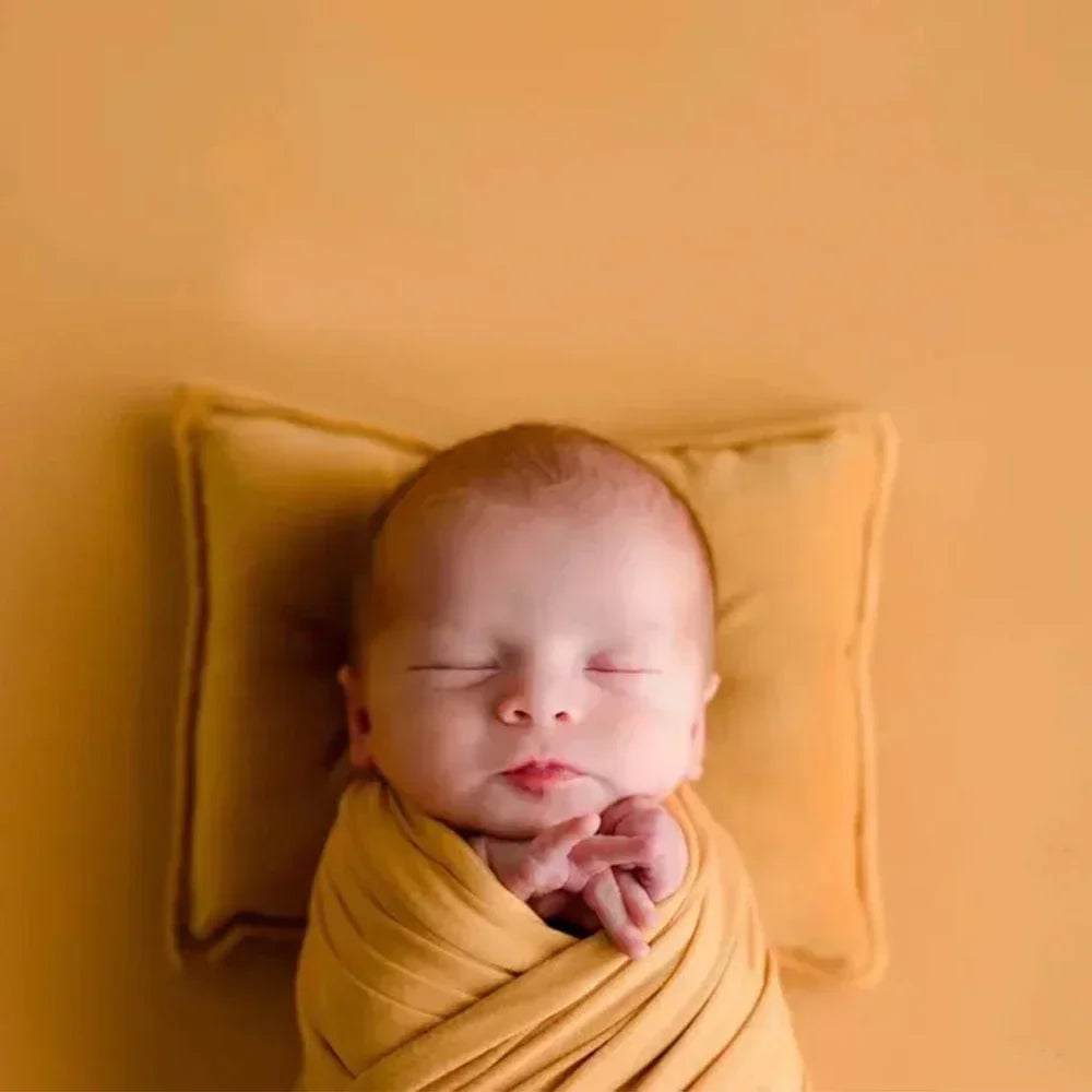 Velvet Baby Pillows w/Bowknot head band