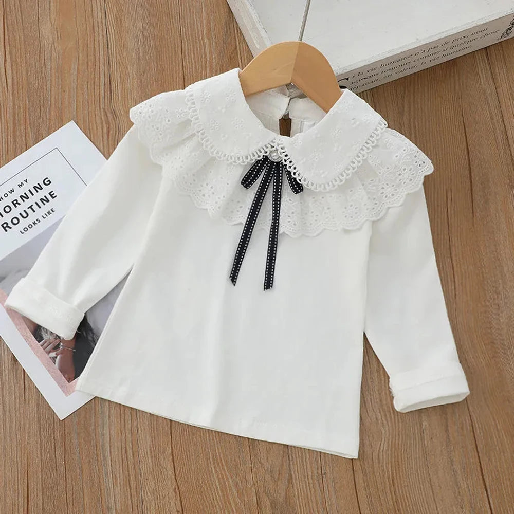 White Blouse with bow