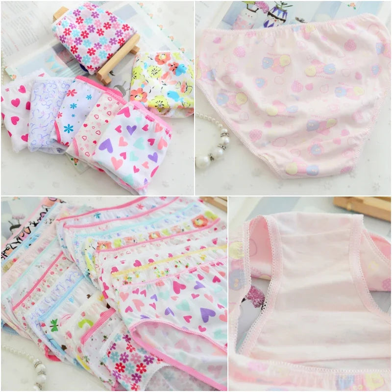 12Pc/ Girls Underwear Cotton