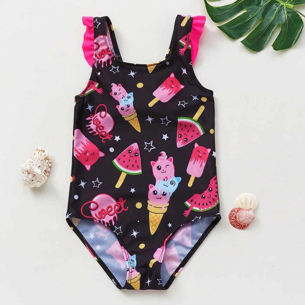 icecream Girls Swimsuit one piece