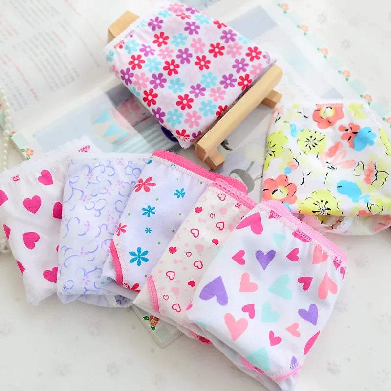 12Pc/ Girls Underwear Cotton