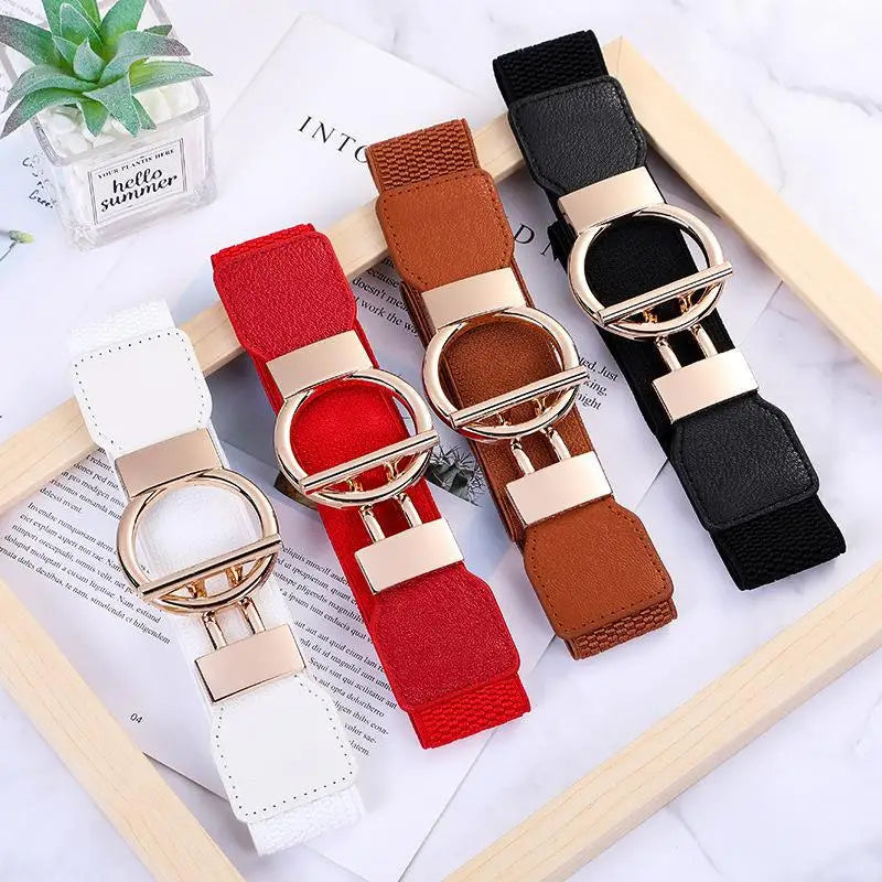 Women Skinny Elastic Belt