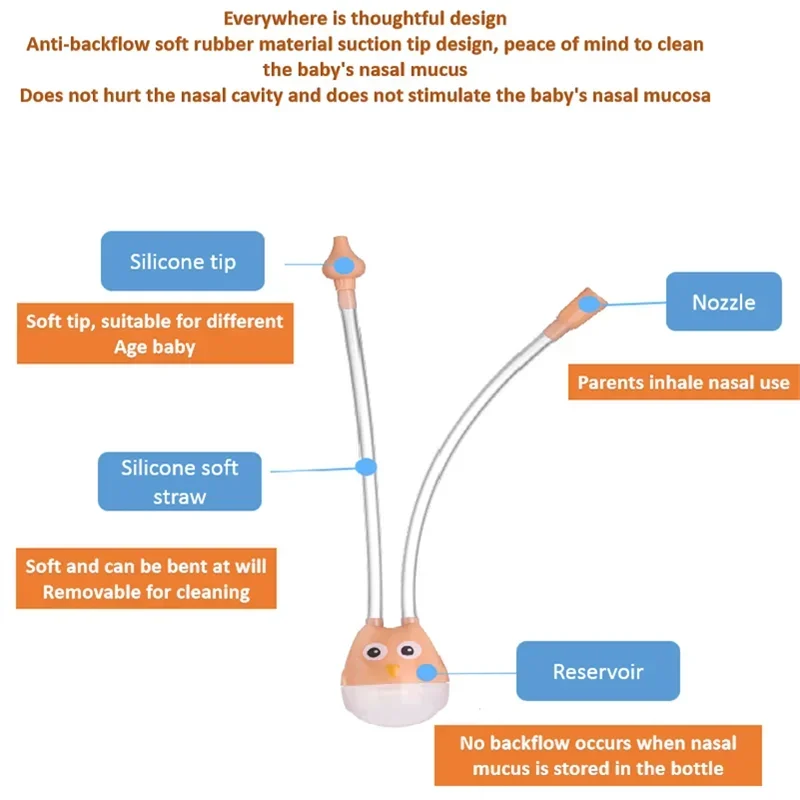 Tube Nasal Aspirator Baby Care