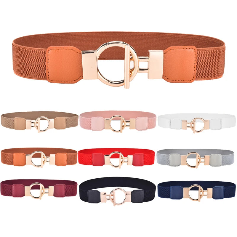 Women Skinny Elastic Belt