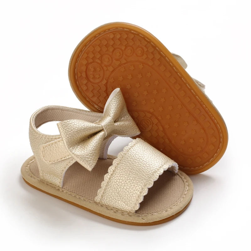 0-18M Baby gold  Sandals