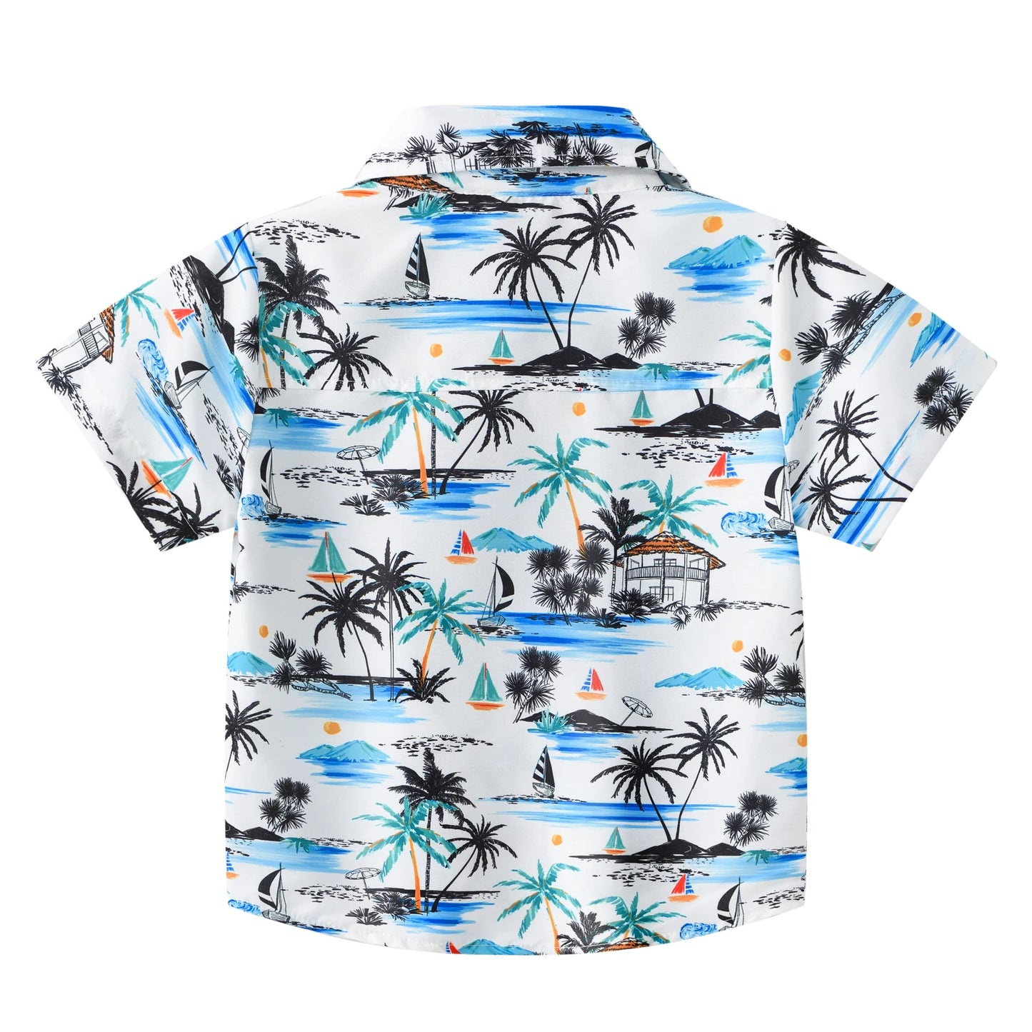 boys shirts with palm tree print