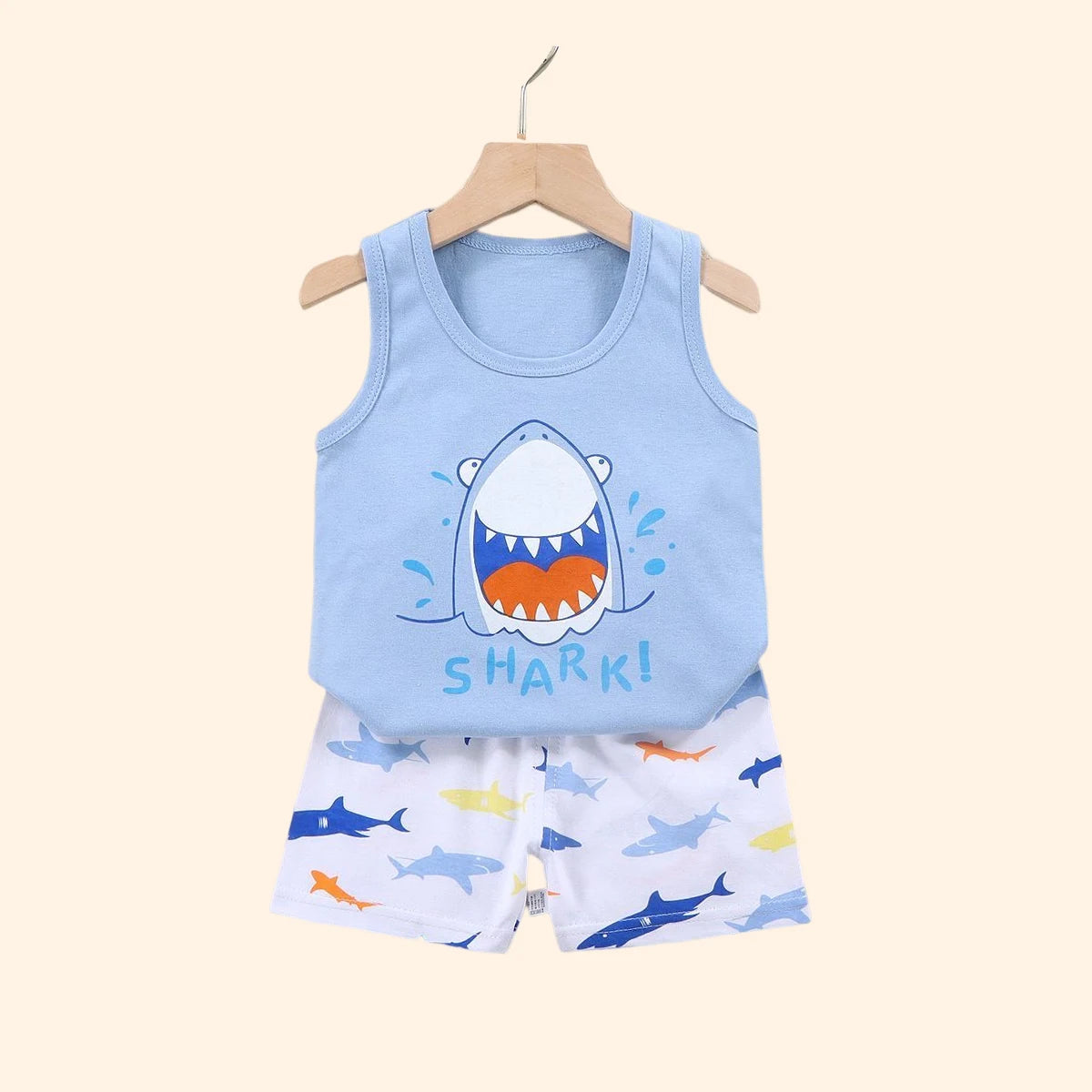 Children Clothing Vest Sets Summer