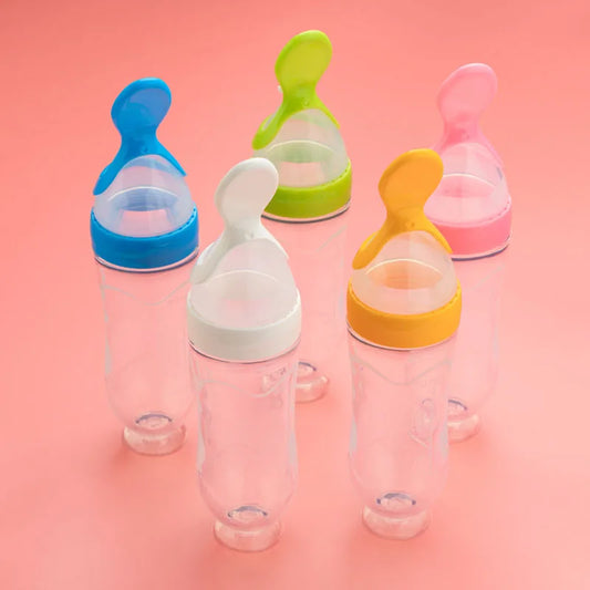 5pk Squeeze Feeding Bottle+pacifier