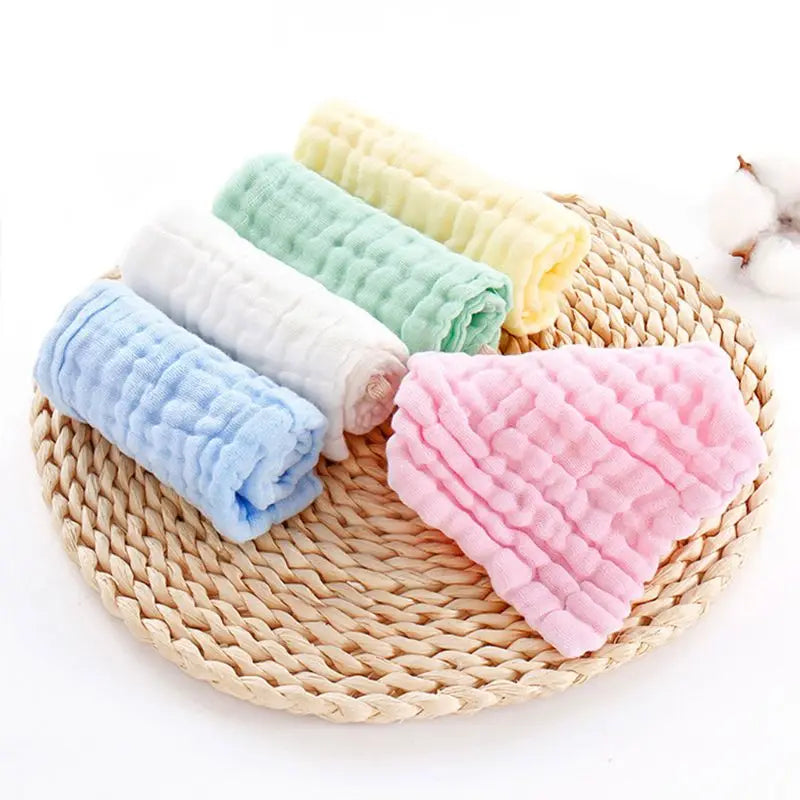 5pcs Baby Square Towels