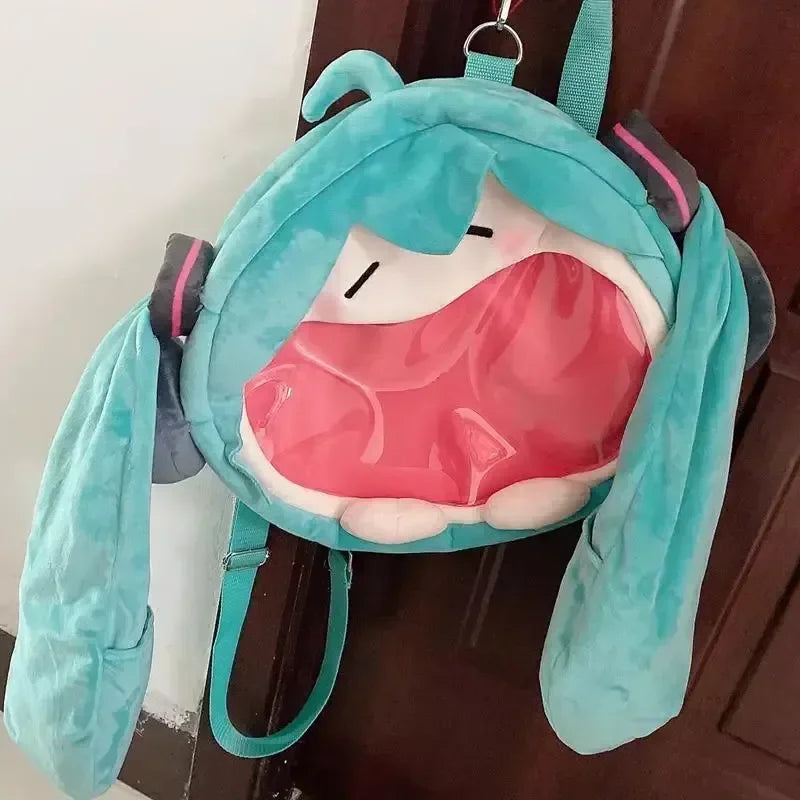 Cute Anime Girl Plush backpack