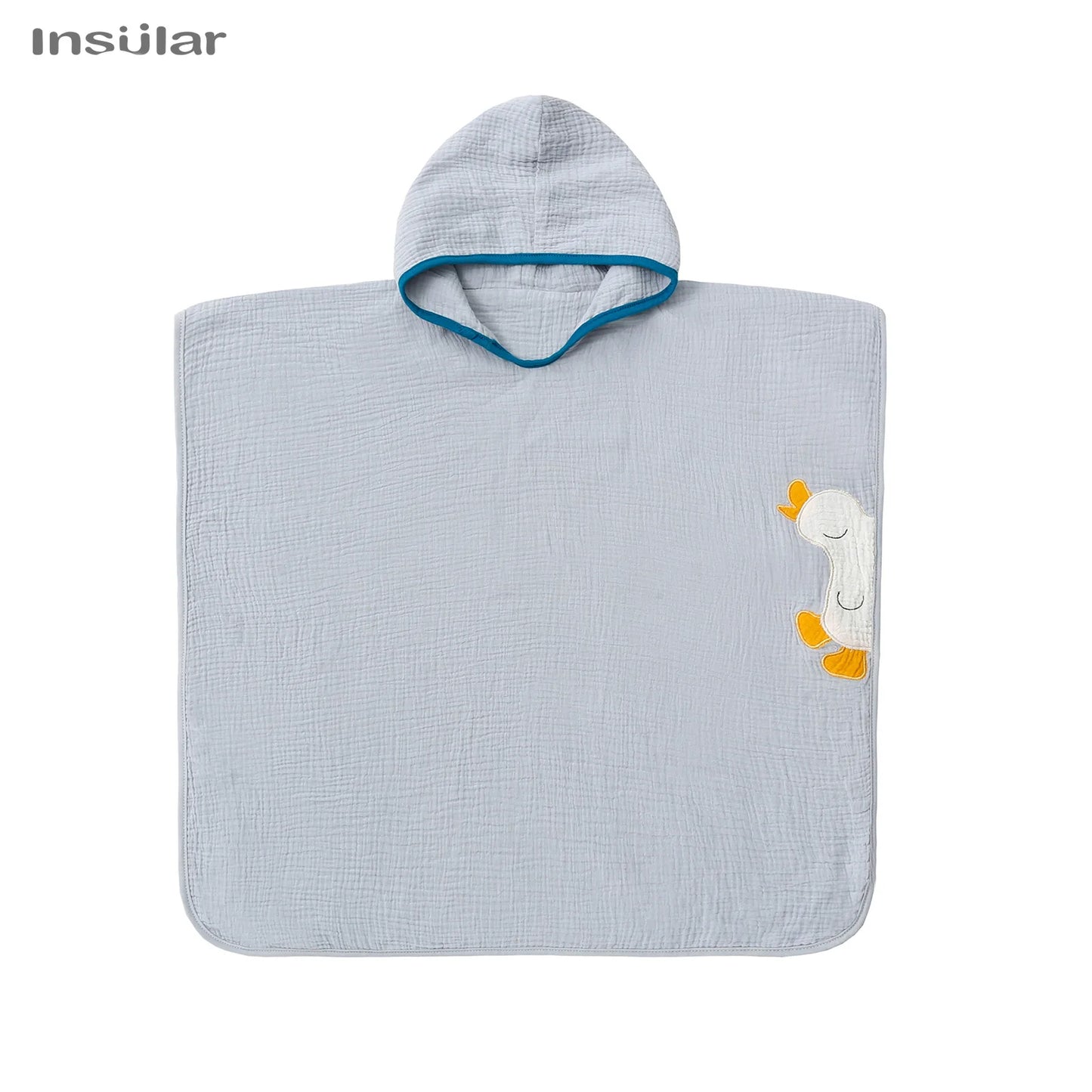 Muslin Baby Hooded Poncho Towel