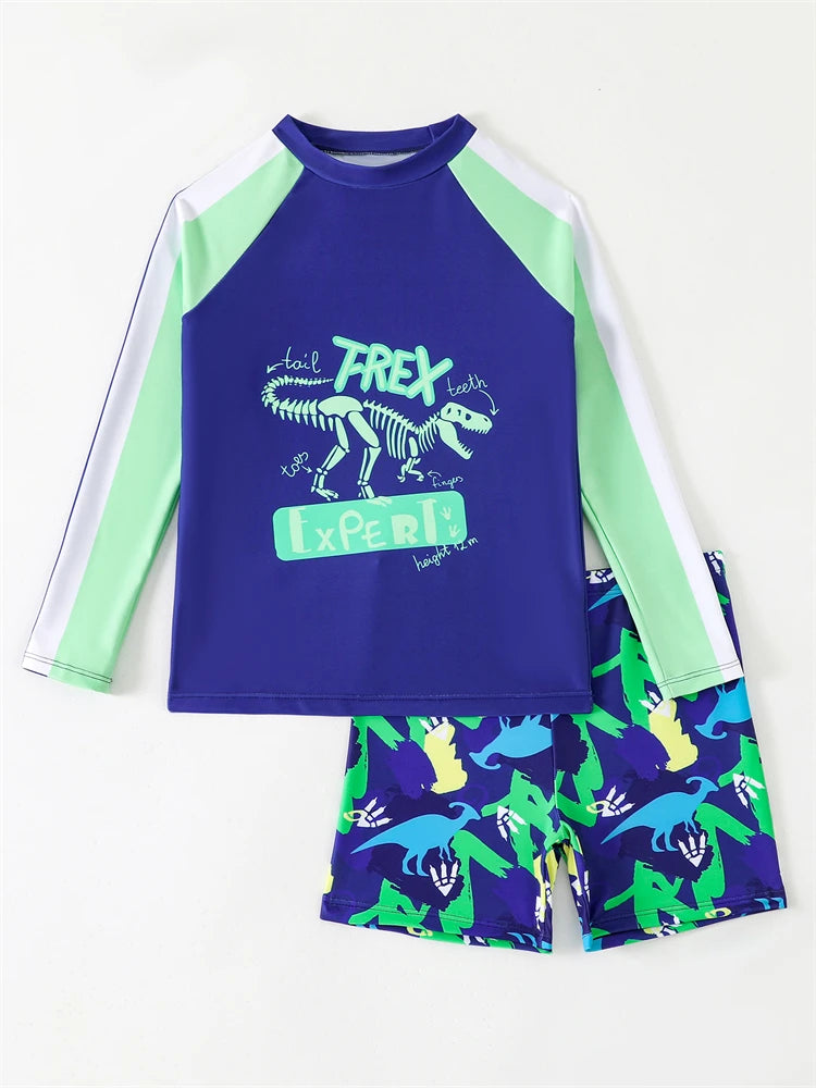 Boy Swimsuit Long Sleeve