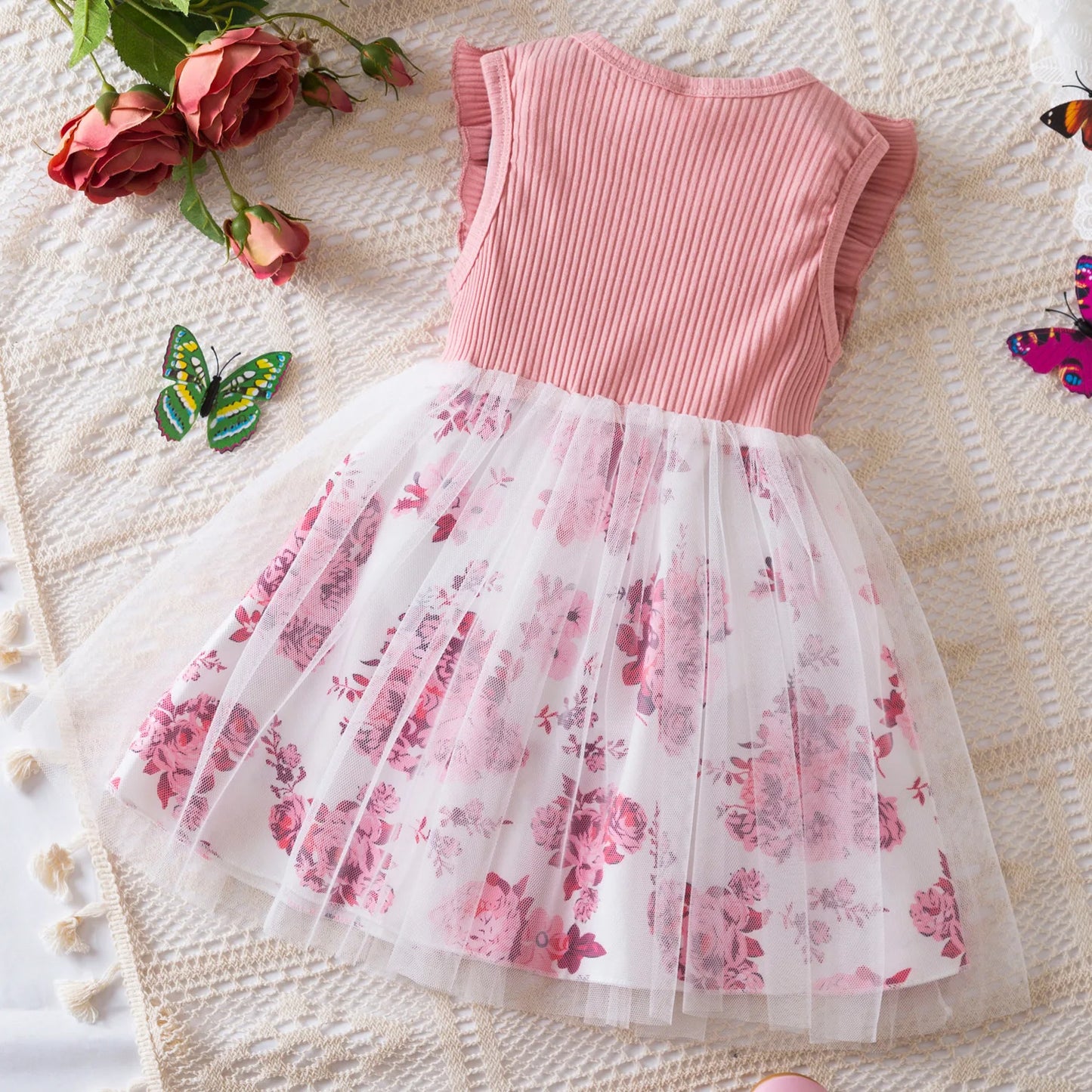 Butterfly bow Dress