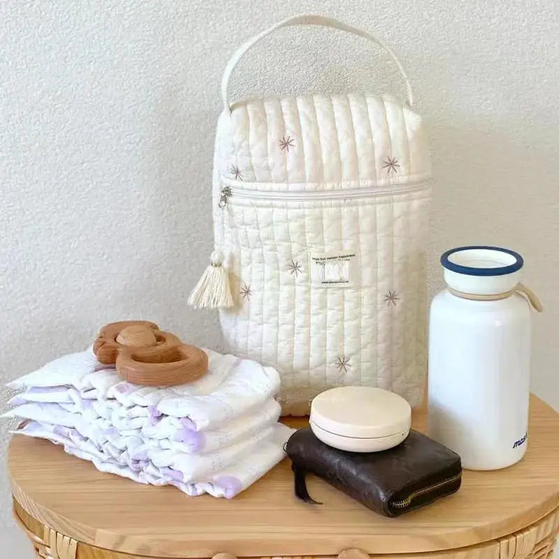 Portable Nappy Organiser Embroidered