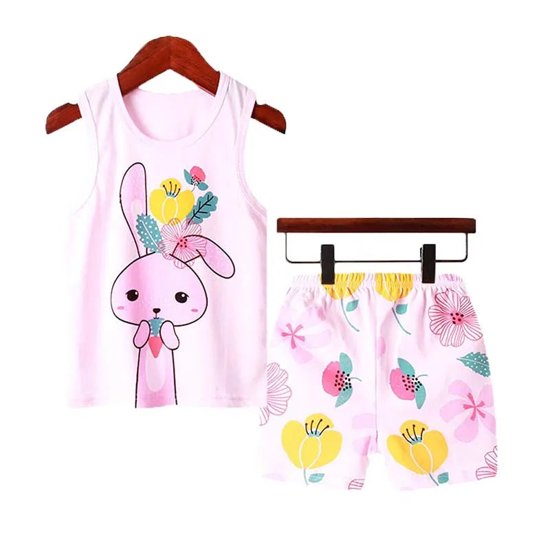 Toddler Pajamas Sets Cotton