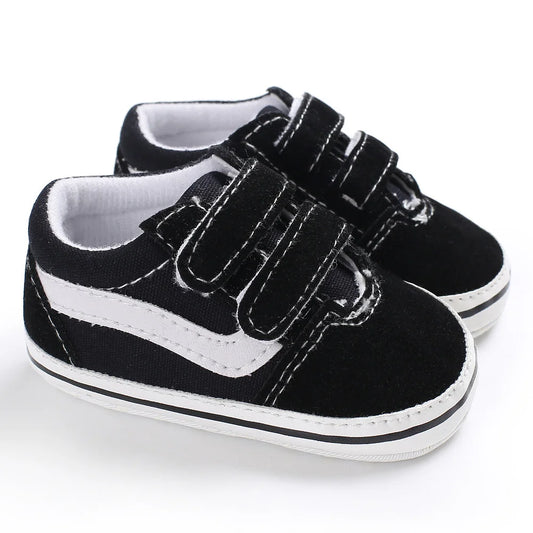 Baby Sneakers Anti-slip Soft Plaid