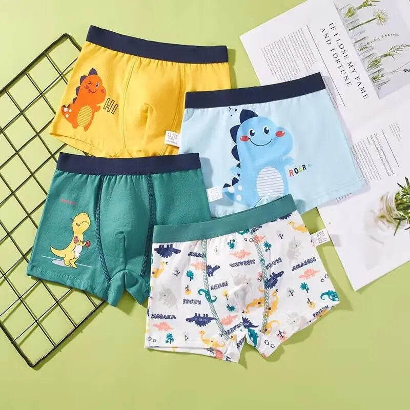 6Pc Boys Underpants 1-12Y