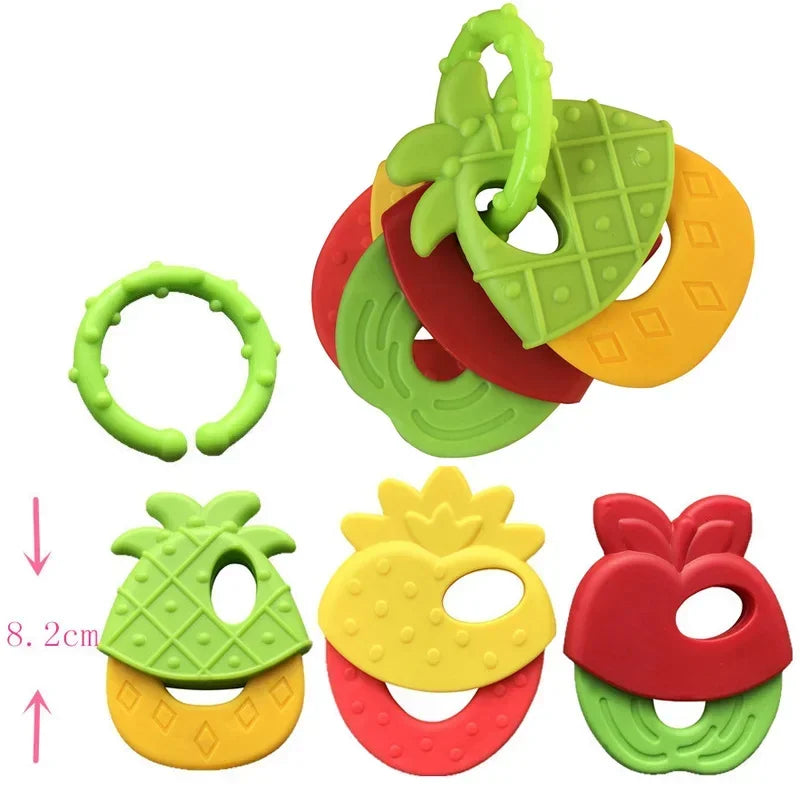 Silicone Teethers Infant Rattle