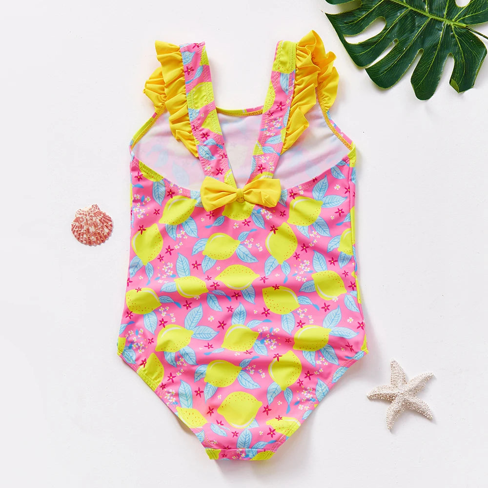 1~10Year Girls Swimwear one piece