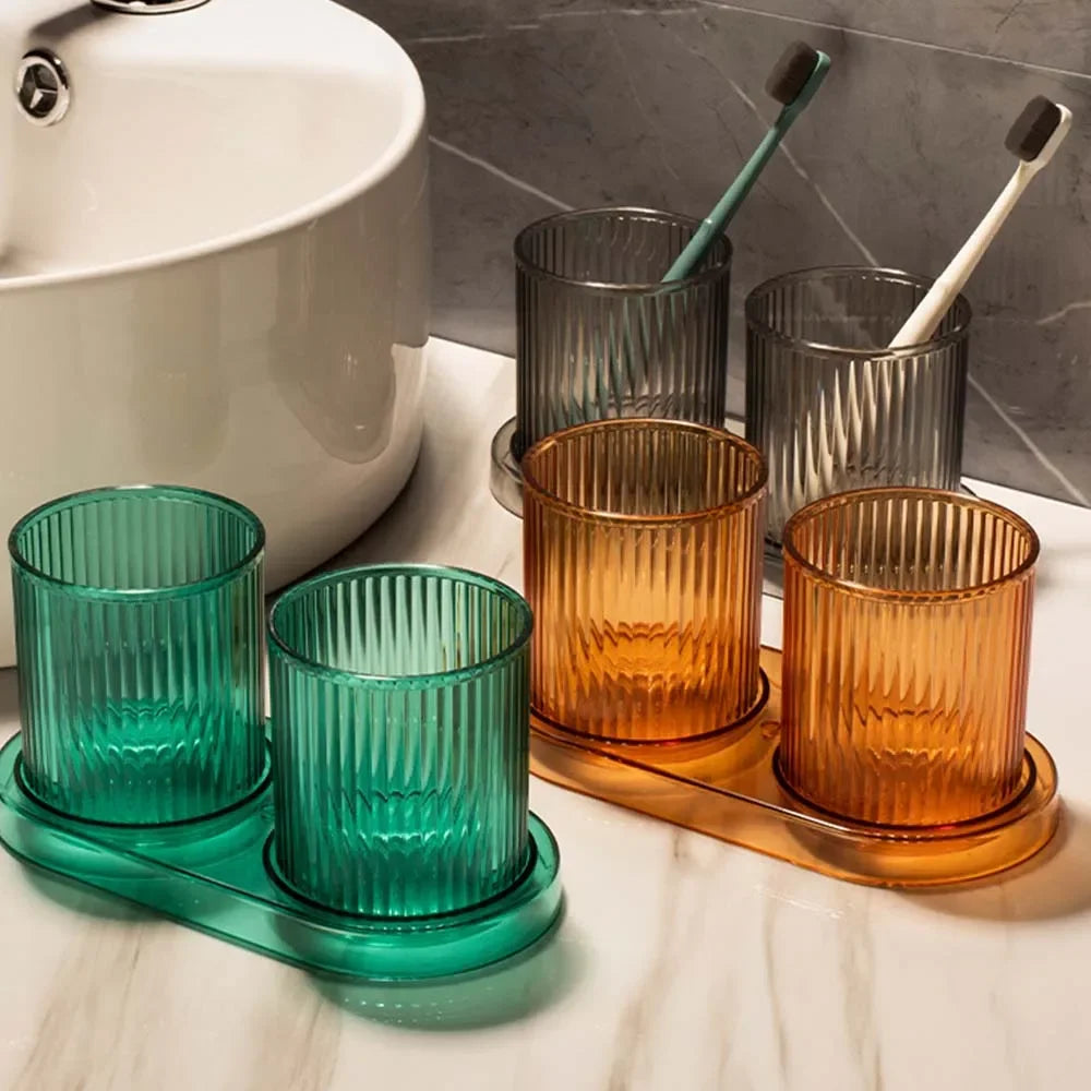 3Pc Toothbrush Cup holder