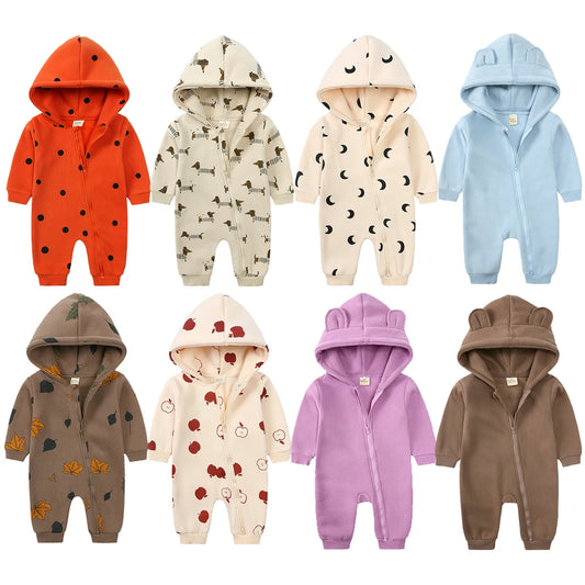 Baby Fleece Romper Cotton