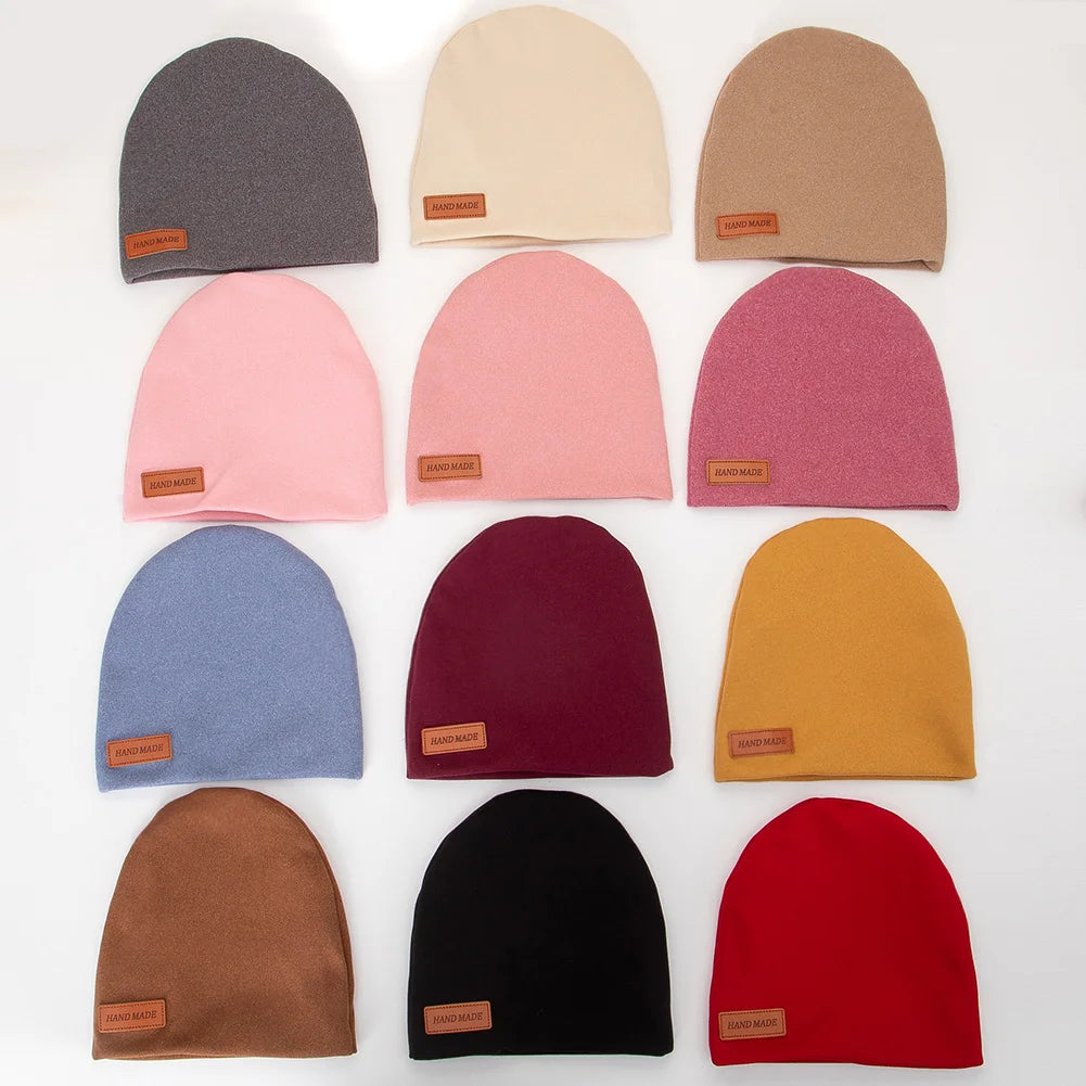 Solid Cashmere Baby beanies