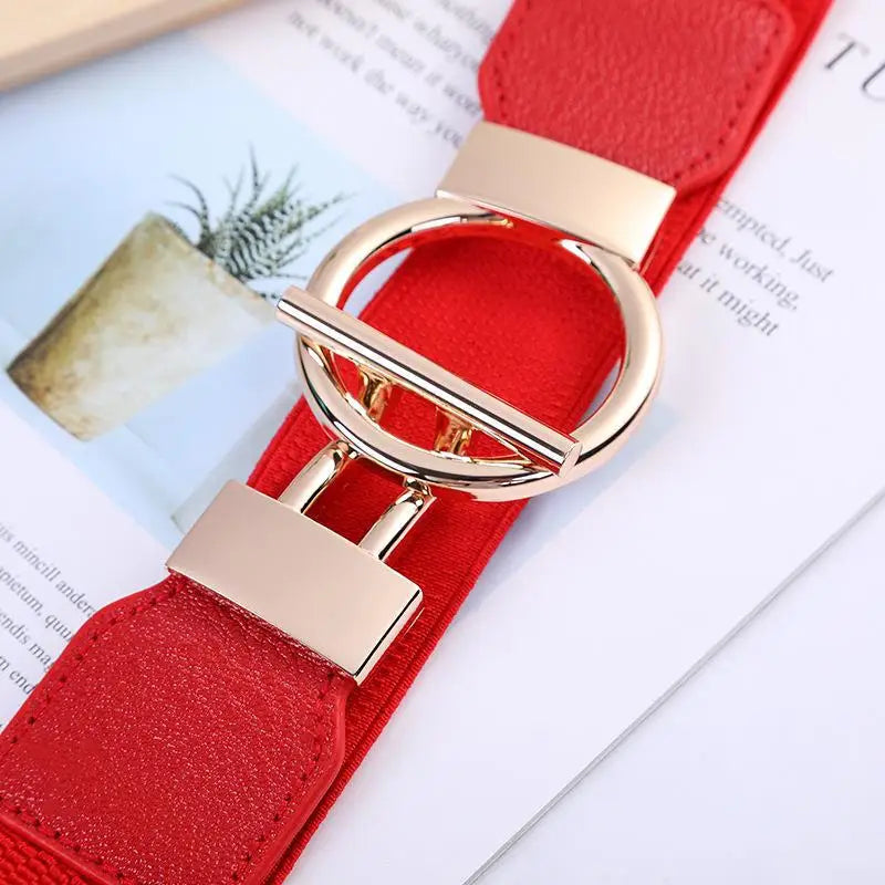 Women Skinny Elastic Belt