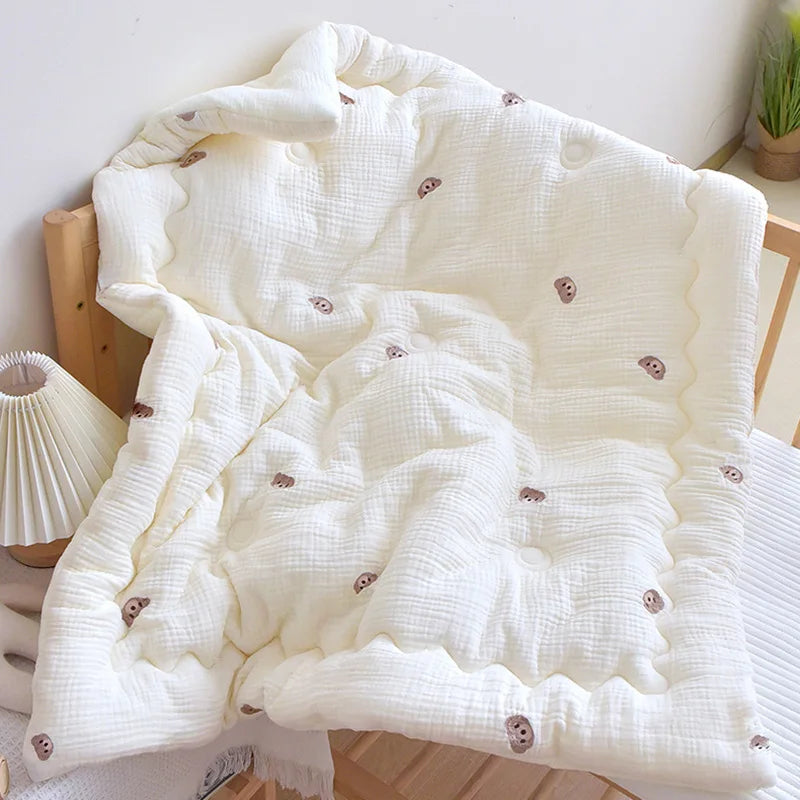 Soft Cotton Winter Quilt for Baby Crib