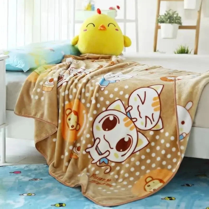 Children Single Layer Blanket Flannel