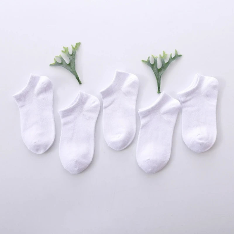 5 Pairs Children Low Cut Socks