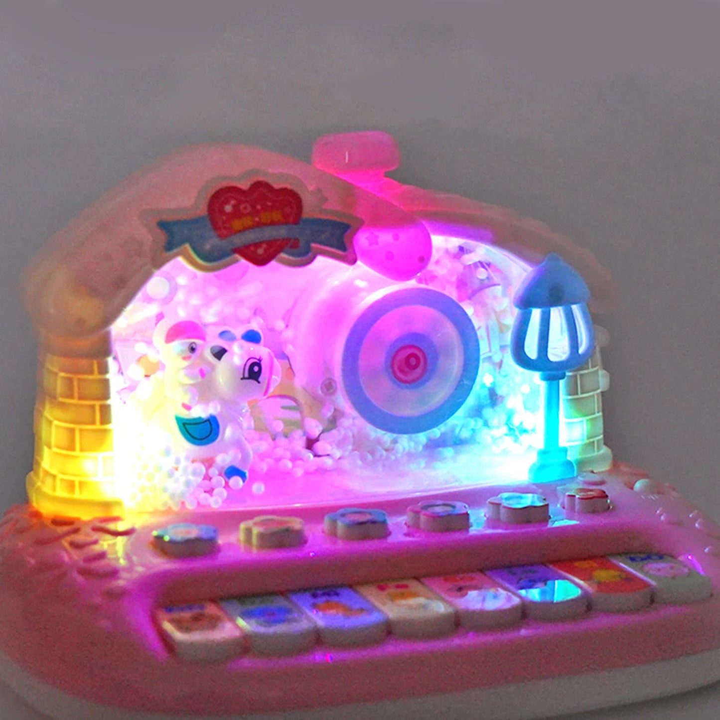 Musical Instrument with Sound Light