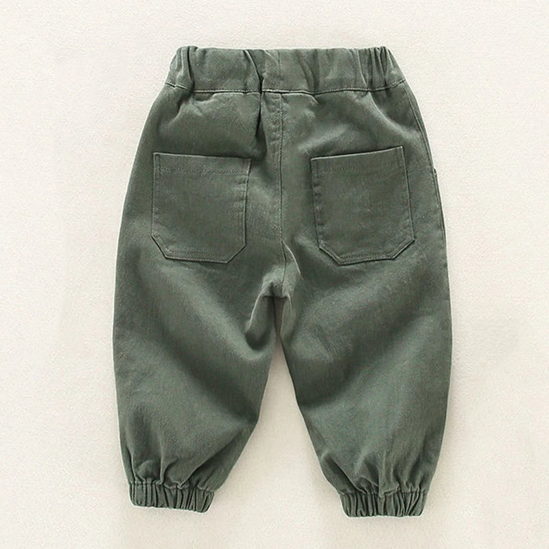 Boys Casual Cargo Pants