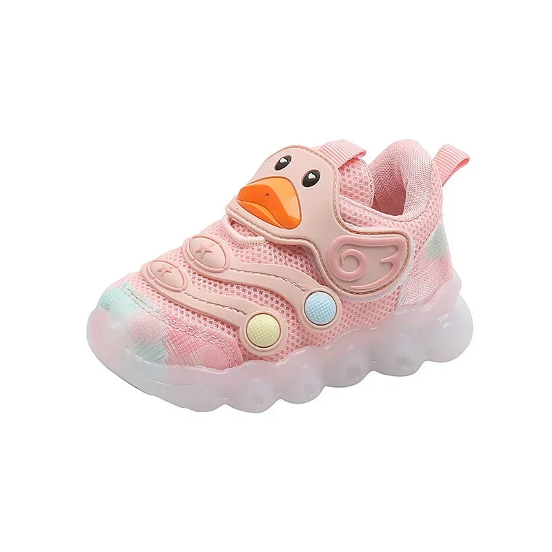 Baby Shoes with Lights Breathable