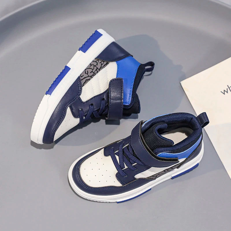 Brand Kids High Top Sneakers