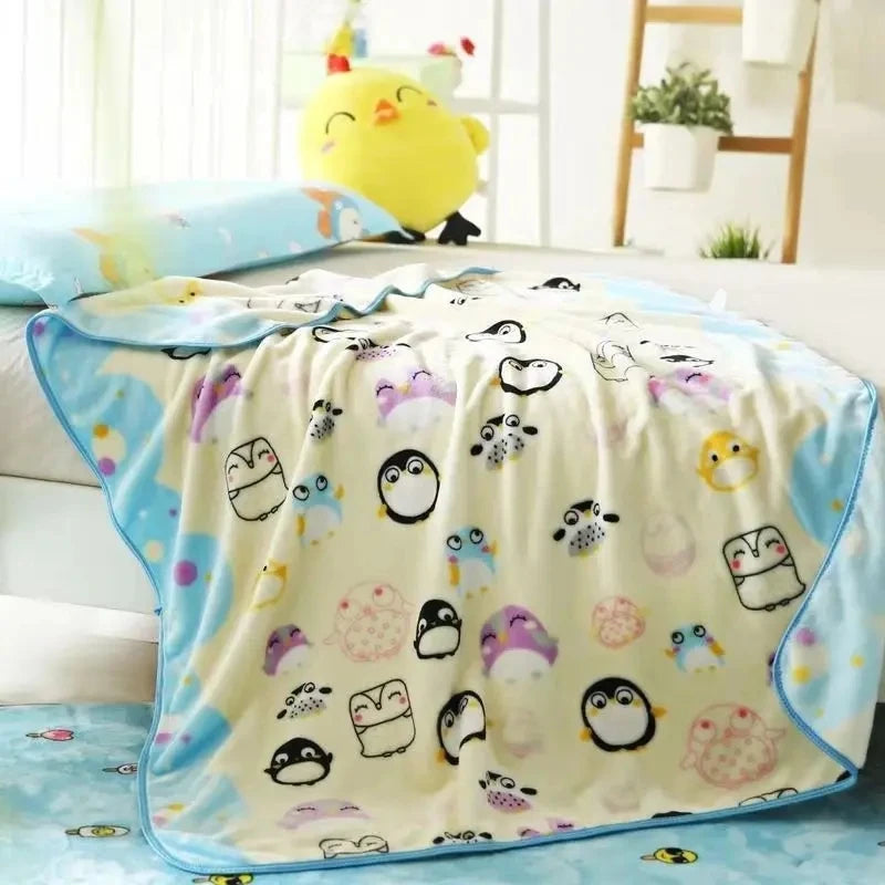 Children Single Layer Blanket Flannel