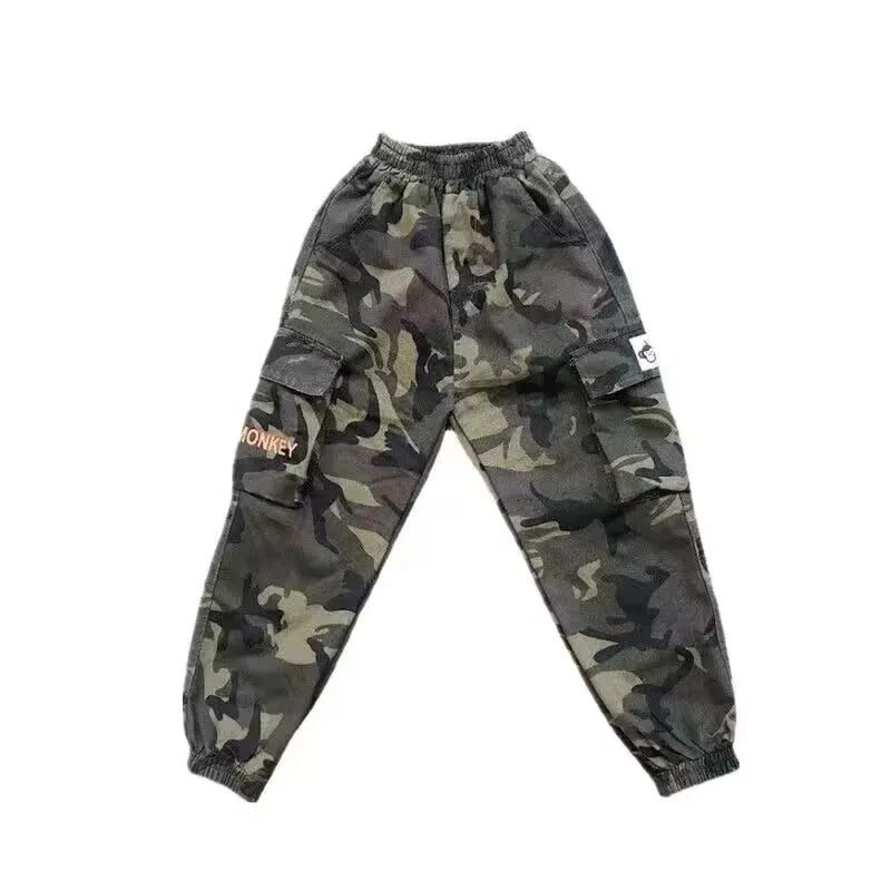 Children's Camouflage Cargo Pants