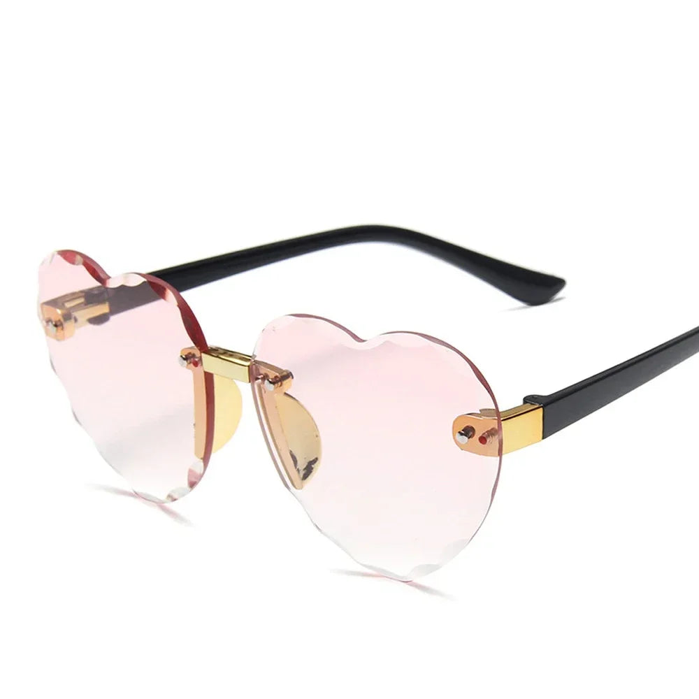 Vintage Kids Glasses Heart shape