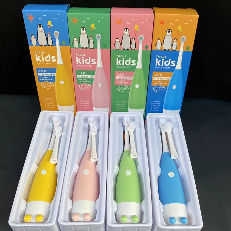 Children Electric Toothbrush Soft Bristles