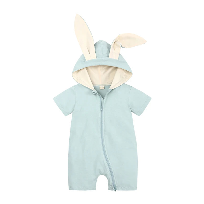 Toddler Rabbit Romper Hooded Ear