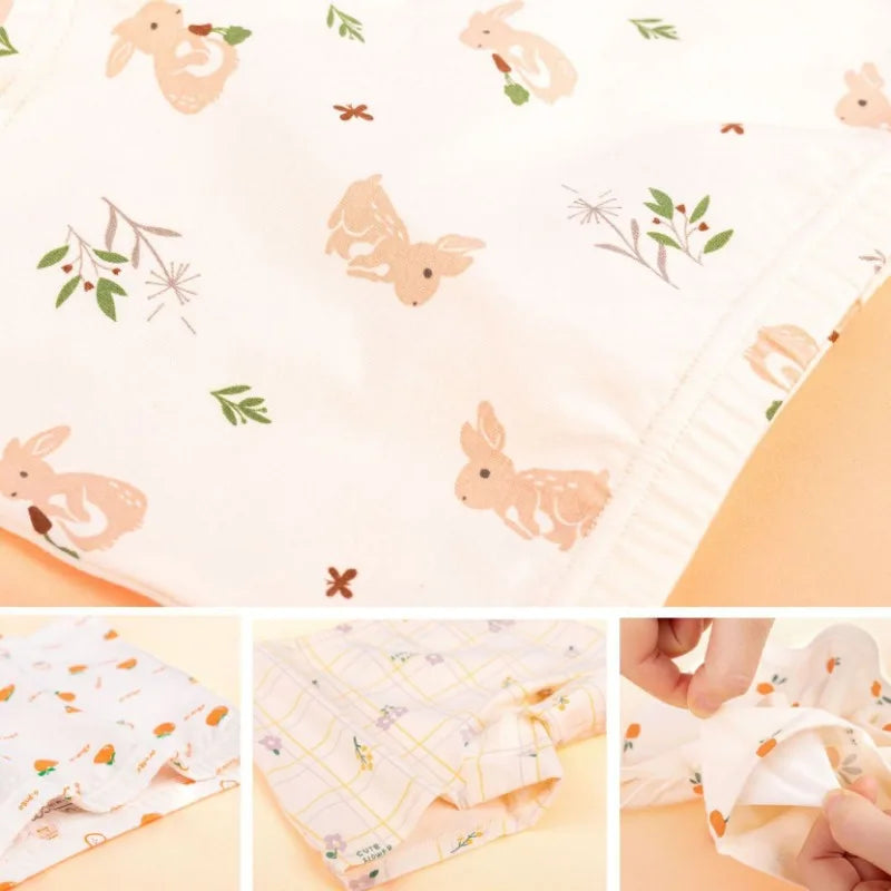 4PCS Girls Cotton Soft underwear