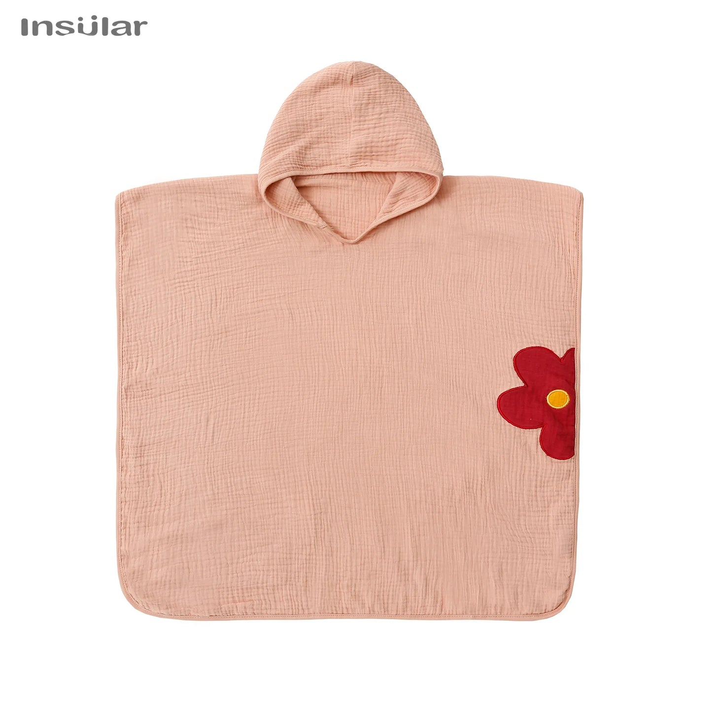 Muslin Baby Hooded Poncho Towel