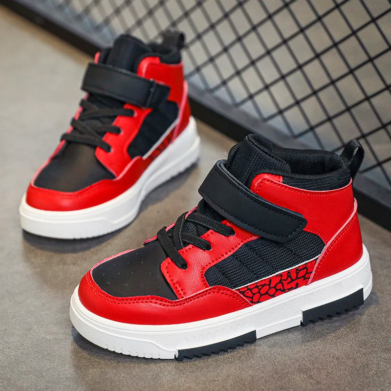 Brand Kids High Top Sneakers