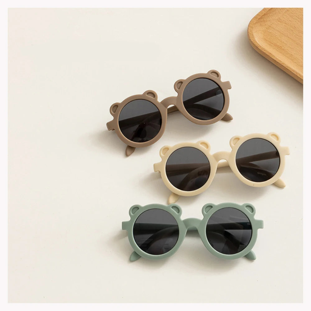 1~4pcs Round Children Sunglasses