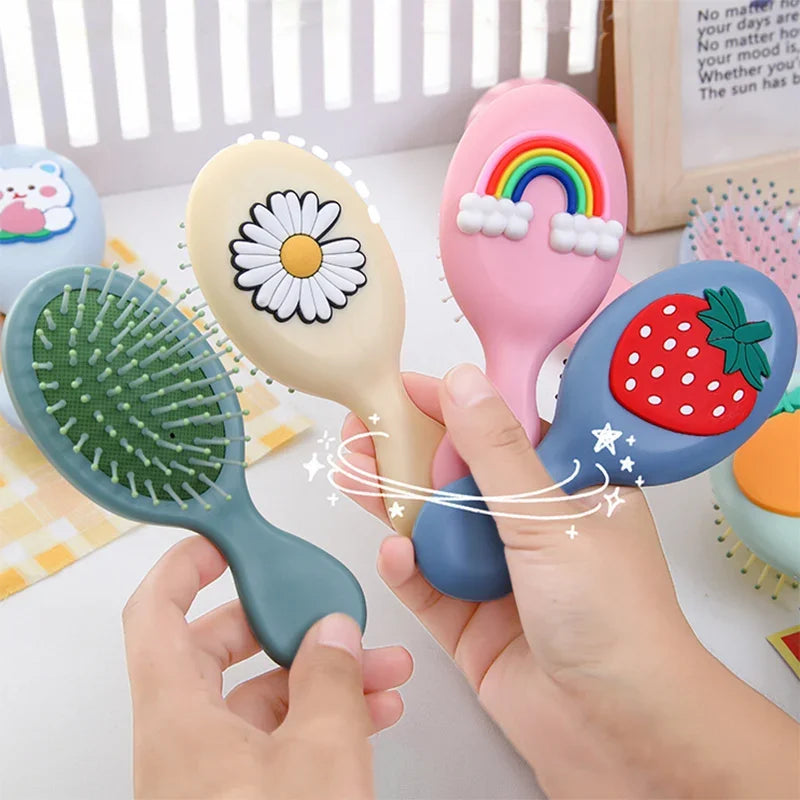 Mini Small Untangling Hairbrush Cute