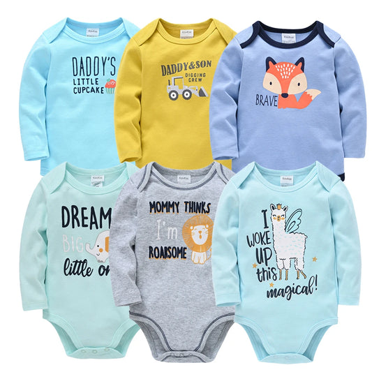 Boys Cartoon print Bodysuit Cotton